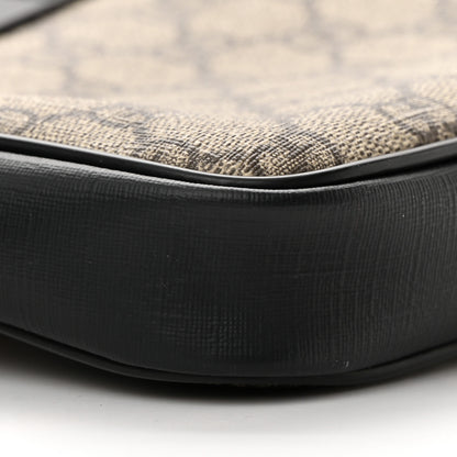 Gucci GG Supreme Monogram Web Belt Bag Black 13 of 18