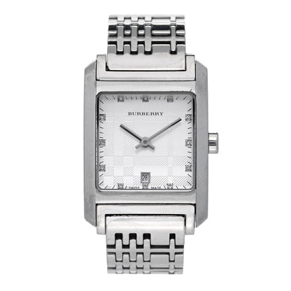 Burberry Stainless Steel Diamond 25mm Quartz Watch BU1583 1 of 5