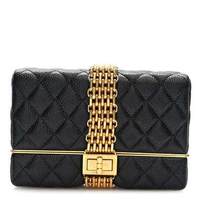Chanel Caviar Quilted Reissue Lipstick Case Black 1 of 10