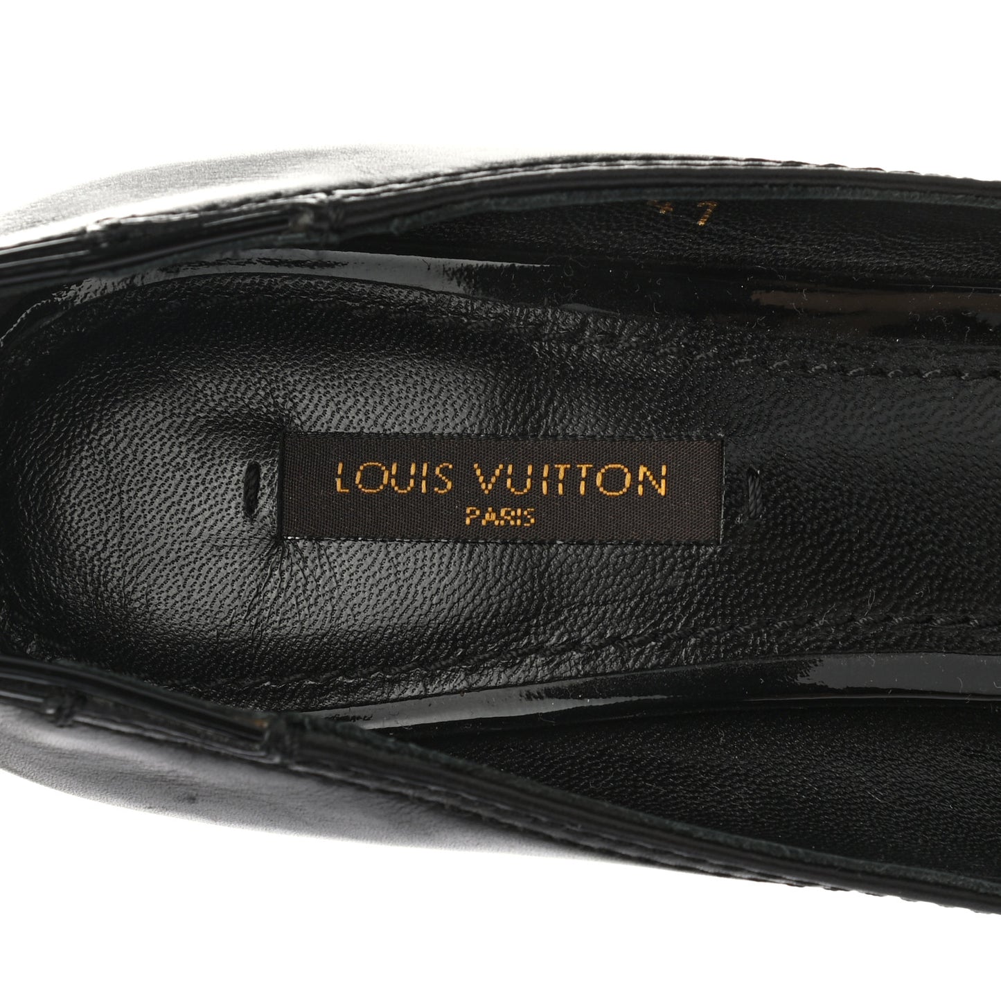 Calfskin Peep Toe Pumps 38 Black
