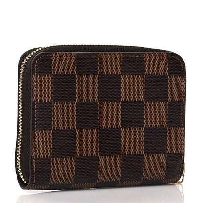 Louis Vuitton Damier Ebene Zippy Coin Purse 3 of 7