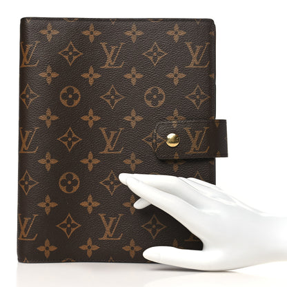 Louis Vuitton Monogram Large Ring Agenda Cover 1 of 6