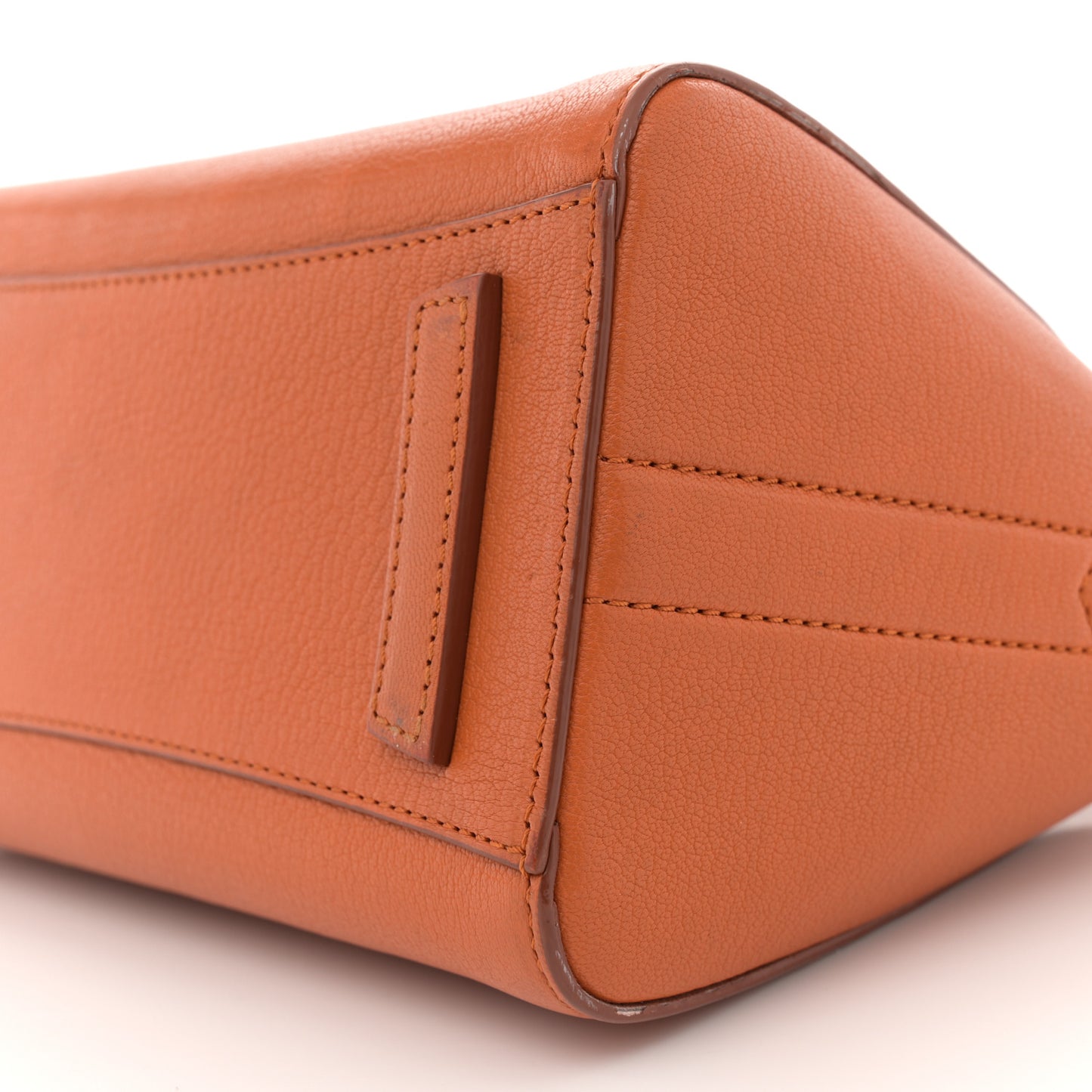 Sugar Goatskin Mini Antigona Rust