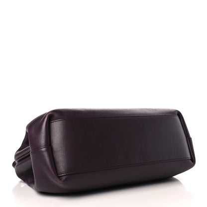 Bottega Veneta Calfskin Medium The Point Triangle Bag Grape 4 of 9