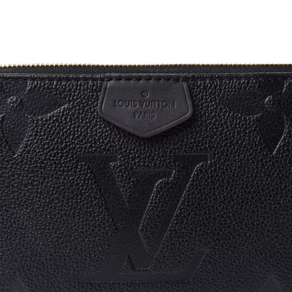 Louis Vuitton Empreinte Monogram Giant Multi Pochette Accessories Small Pochette Black 7 of 10