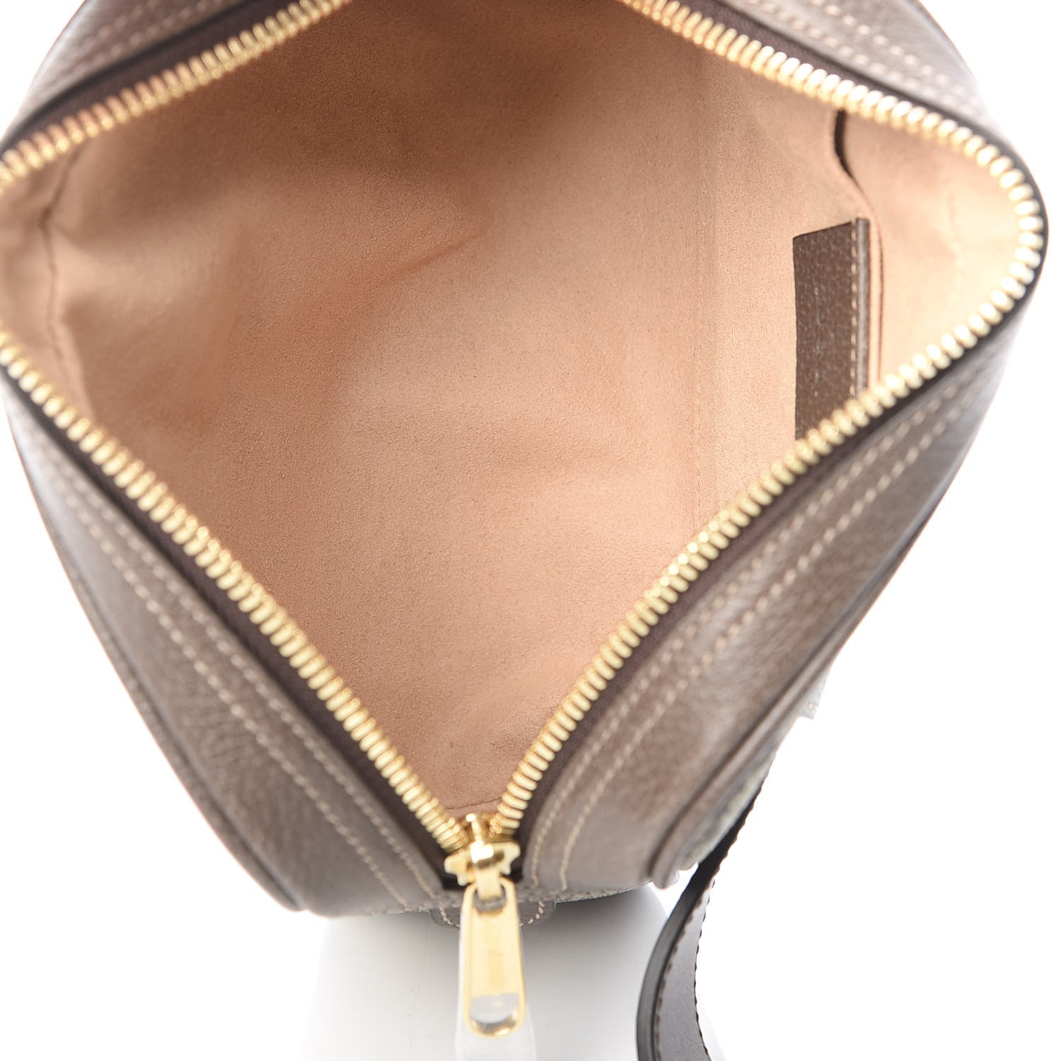 Gucci GG Supreme Monogram Web Small Ophidia Belt Bag 75 30 Dark Brown 5 of 10