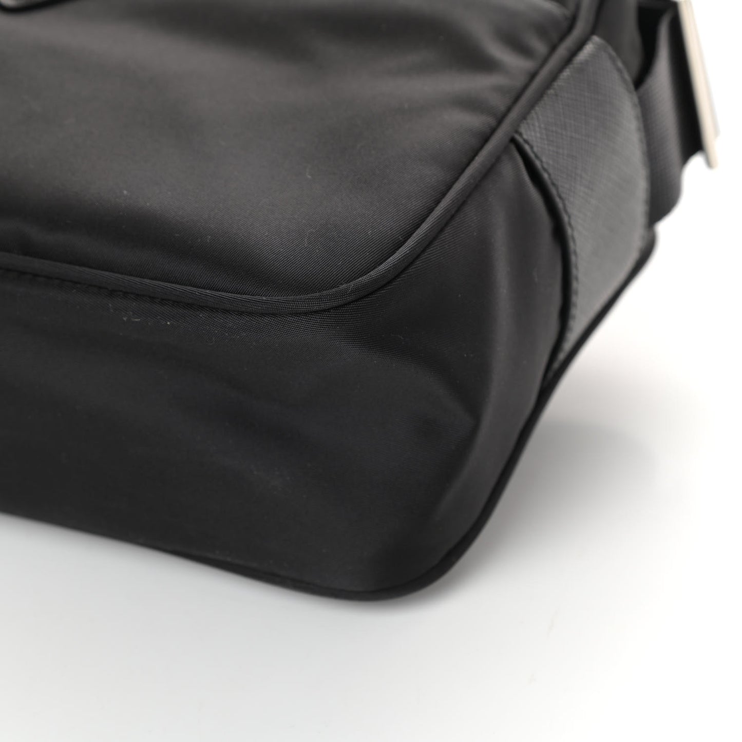 Tessuto Nylon Vela Shoulder Bag Black