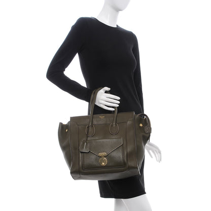 Celine Smooth Calfskin Mini Envelope Luggage Khaki 2 of 9