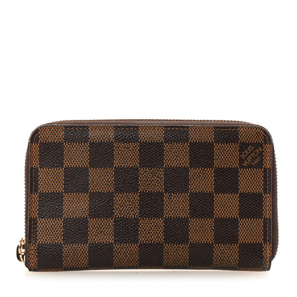 Louis Vuitton Damier Ebene Zippy Compact Wallet 1 of 7