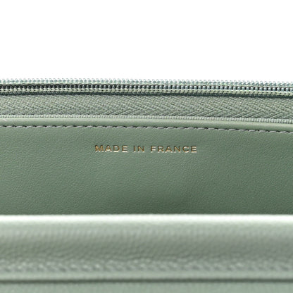 Chanel Caviar Quilted Wallet On Chain WOC Grey 7 of 13