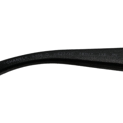 Chanel Acetate Metal Polarized Chain Square Sunglasses 5305 Black 5 of 8