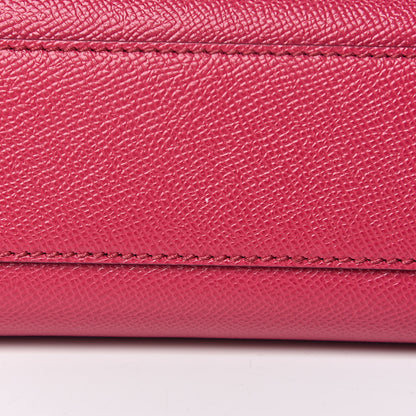 Dolce & Gabbana Dauphine Small Miss Sicily Satchel Pink 10 of 11