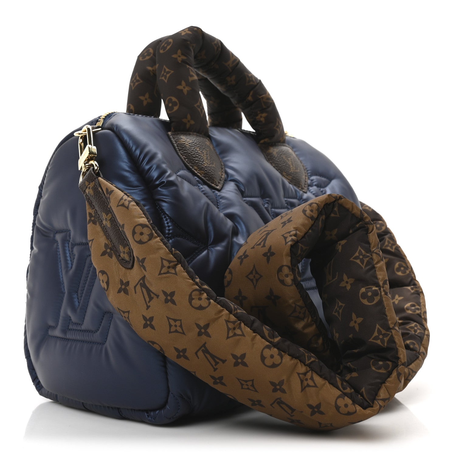 Louis Vuitton Econyl Mini Monogram Pillow Speedy Bandouliere 25 Navy 3 of 9
