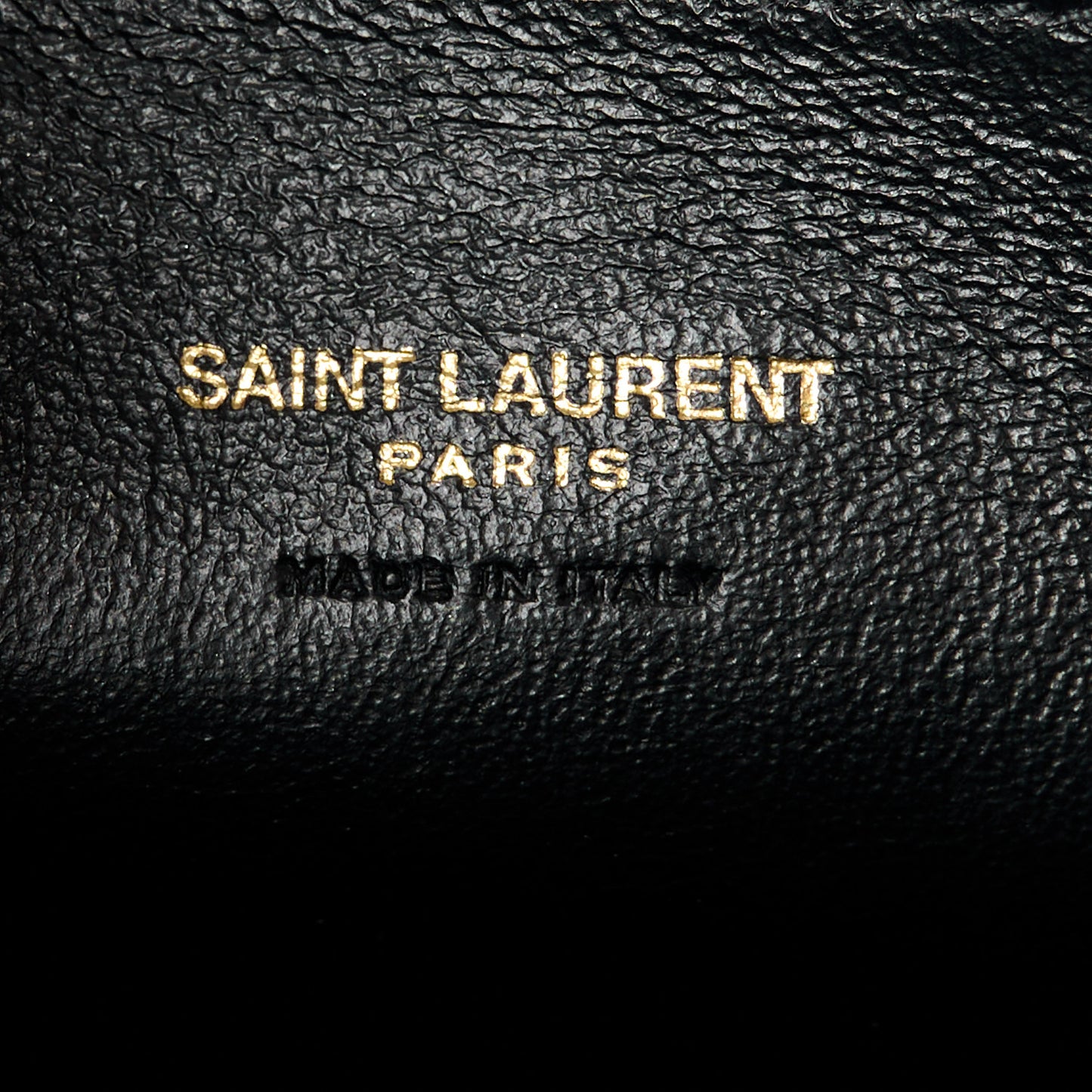 Calfskin Monogram Baby Cabas Black