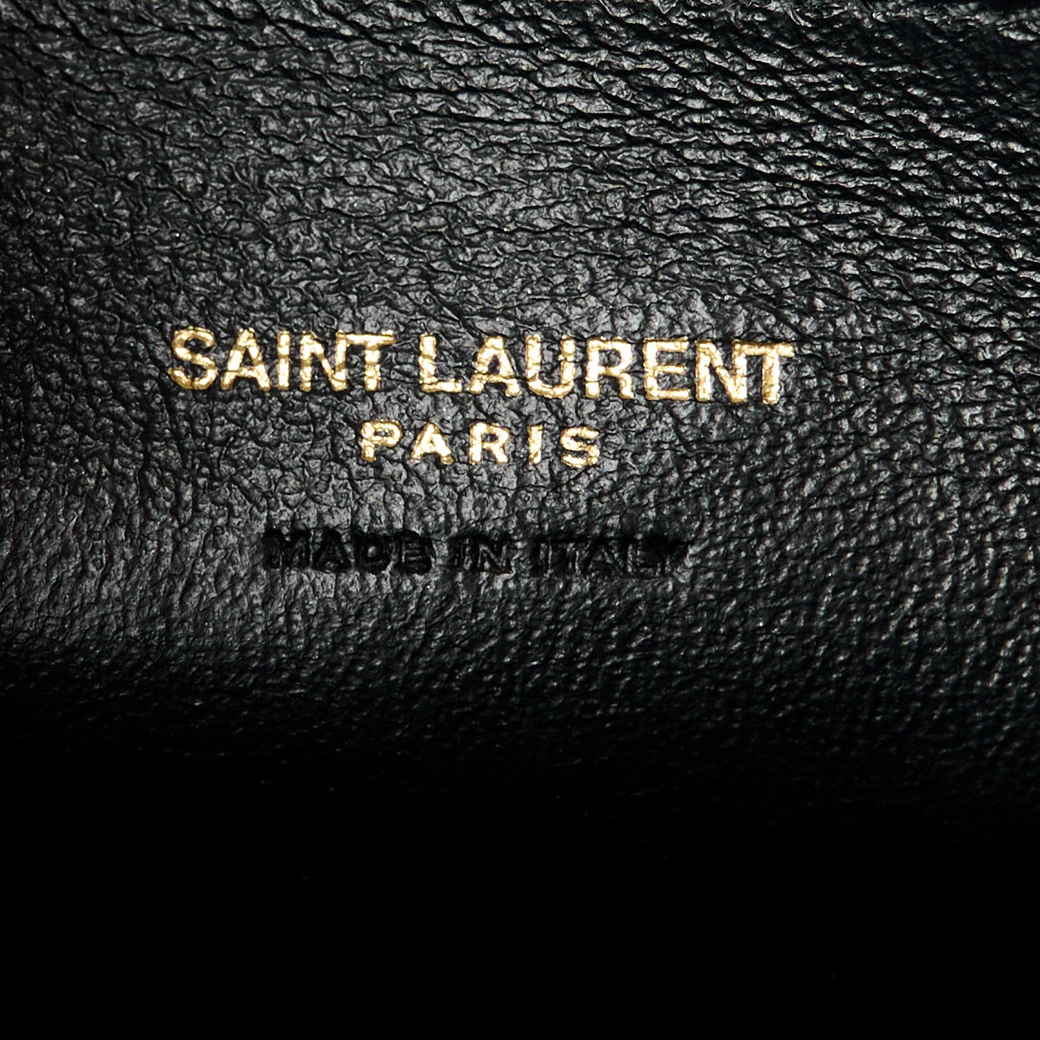 Saint Laurent Calfskin Monogram Baby Cabas Black 6 of 13