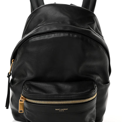 Saint Laurent Calfskin Mini Toy City Backpack Black 7 of 10