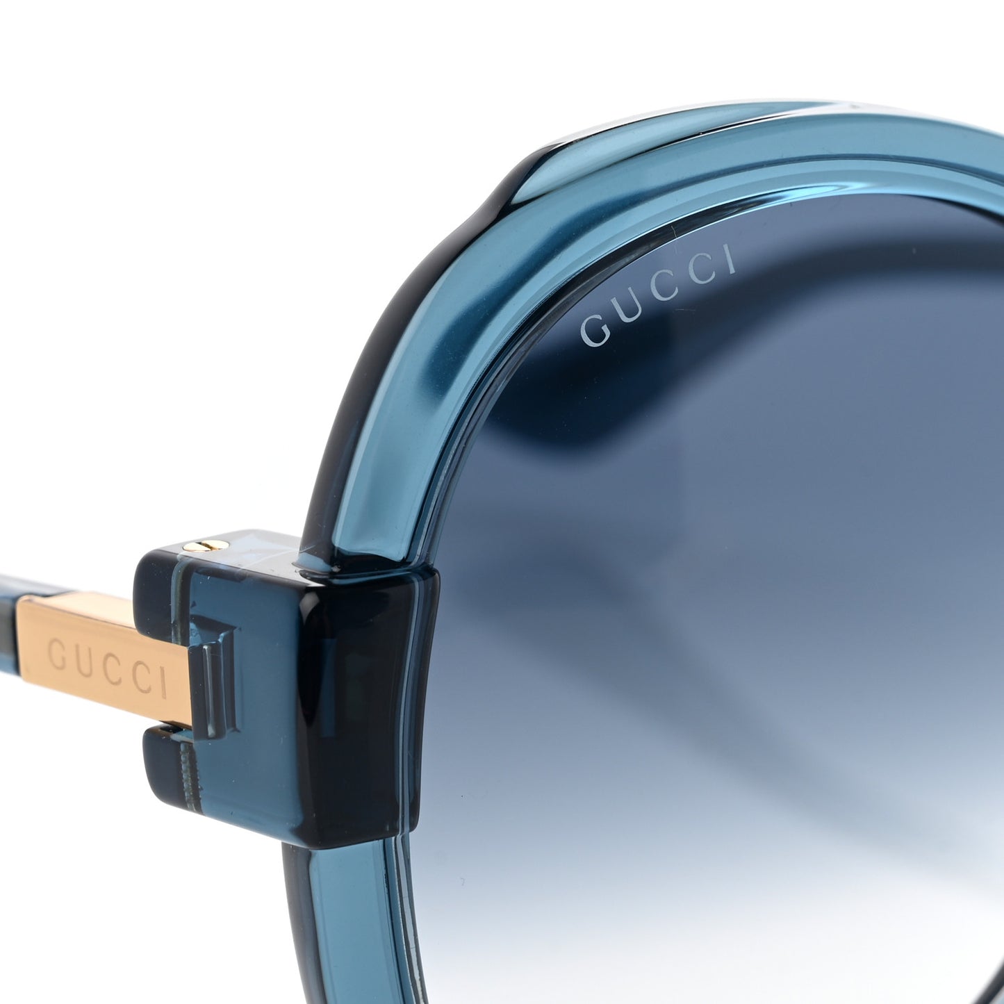 Acetate Round Sunglasses GG1432S Blue