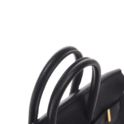 Hermes Togo Birkin 25 Black 17 of 38
