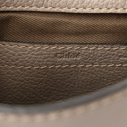 Chloe Calfskin Mini Marcie Round Crossbody Bag Pastel Grey 6 of 14