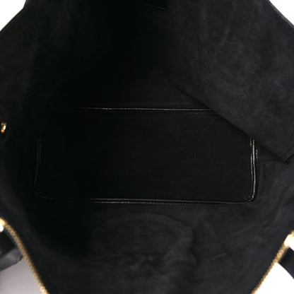 Salvatore Ferragamo Calfskin Medium Gancini Tote Black 6 of 9