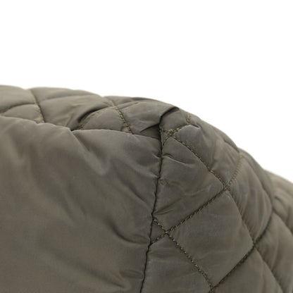 Chanel Nylon Quilted Large Coco Cocoon Tote Khaki 10 of 19