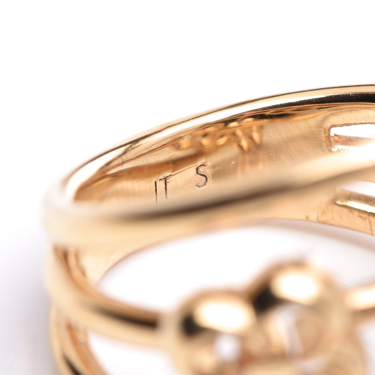 Flower Full Ring S Gold