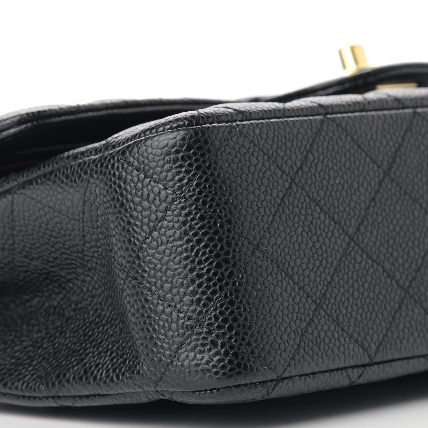 Chanel Caviar Quilted Medium Double Flap Black 8 of 11