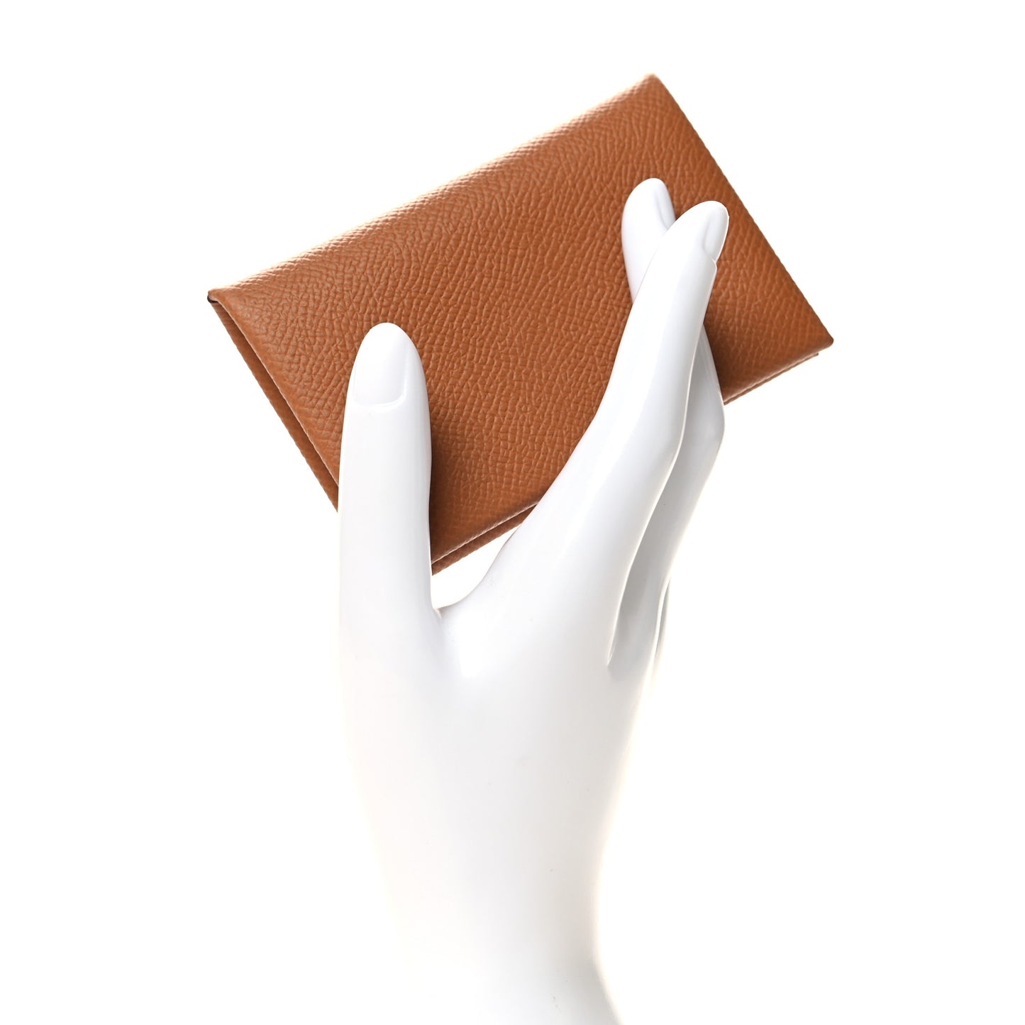 Epsom Calvi Card Case Gold