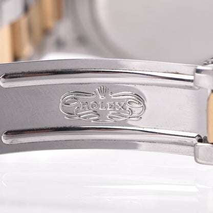 Rolex Stainless Steel 18K Yellow Gold 40mm Oyster Perpetual Cosmograph Daytona Watch White 16523 7 of 11