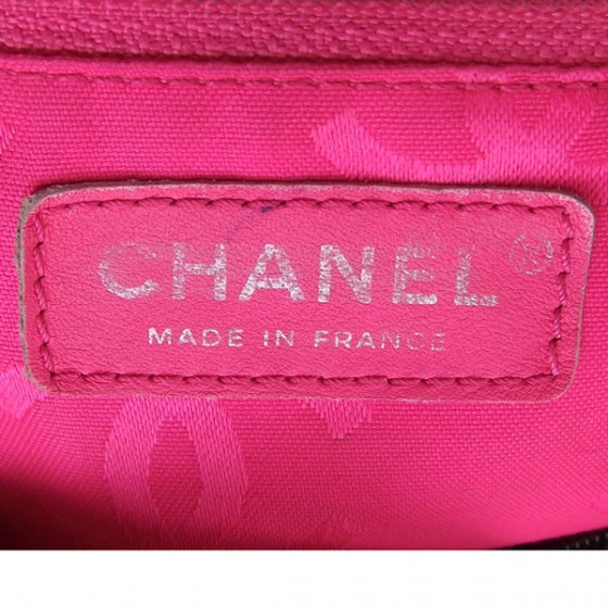 Chanel Calfskin Quilted Large Cambon Bowler Black White 8 of 12
