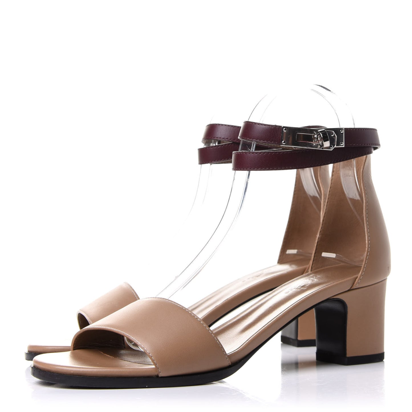 Box Calfskin Manege Sandals 37