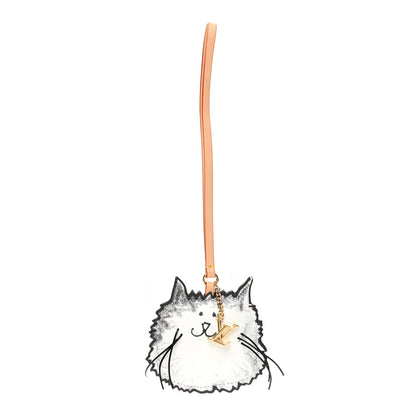 Louis Vuitton LV Cat Bag Charm Grey 1 of 3
