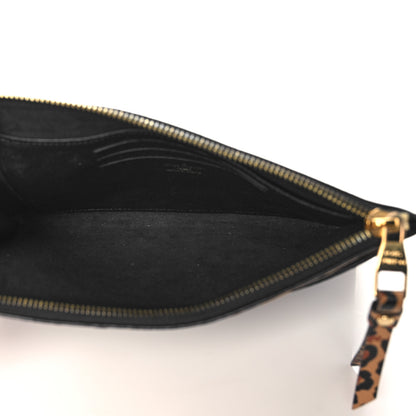 Louis Vuitton Empreinte Monogram Giant Wild at Heart Pochette Melanie MM Black 5 of 8