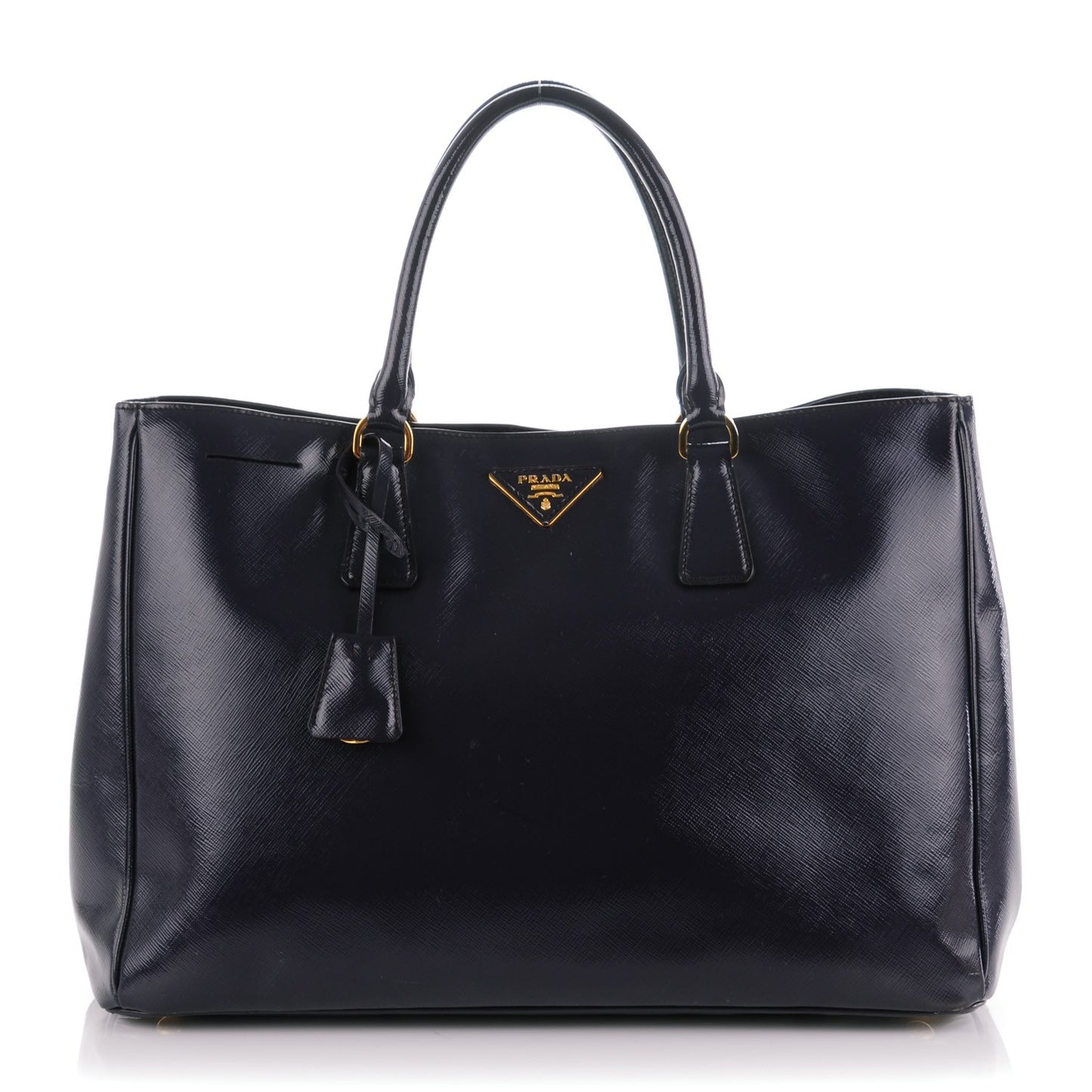 Saffiano Vernice Large Tote Uva