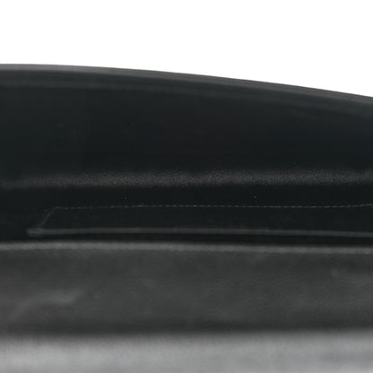 Saint Laurent Calfskin Monogram Large Belle De Jour Clutch Black 5 of 10