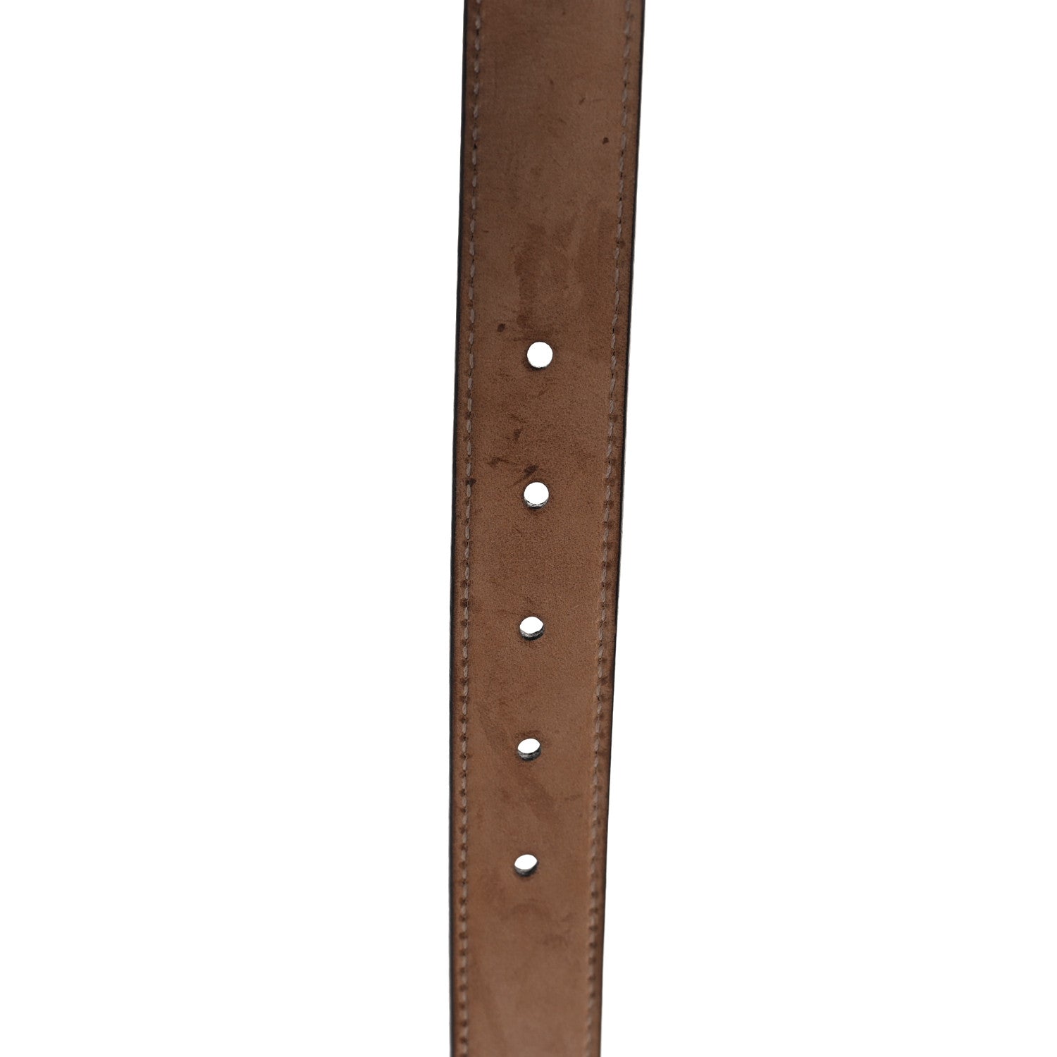Gucci Calfskin Kids Double G 20mm Belt L Navy 4 of 4