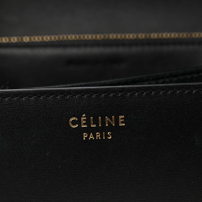 Celine Box Calfskin Medium Classic Box Flap Bag Black 7 of 11