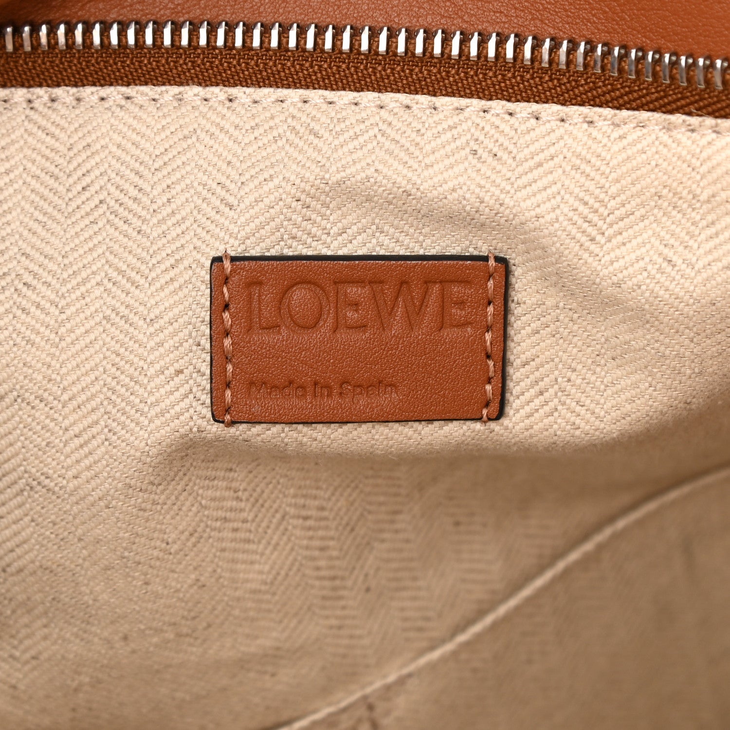Loewe Calfskin Large Puzzle Bag Tan 6 of 7
