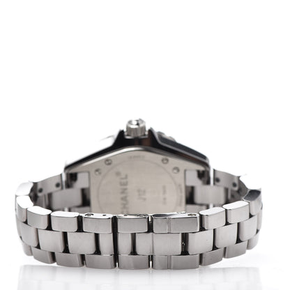 Chanel Titanium Ceramic 33mm J12 Chromatic Quartz Watch 5 of 8