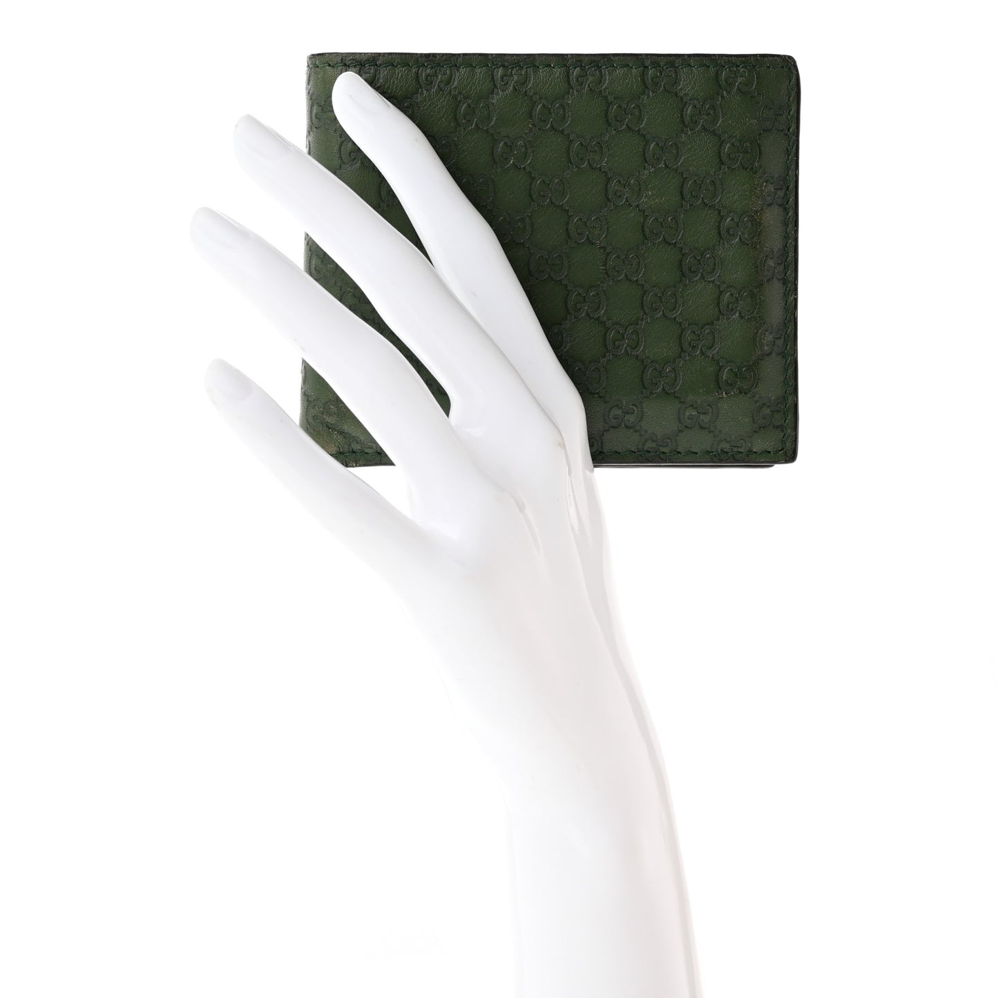 Microguccissima Bi-Fold Wallet Marsh