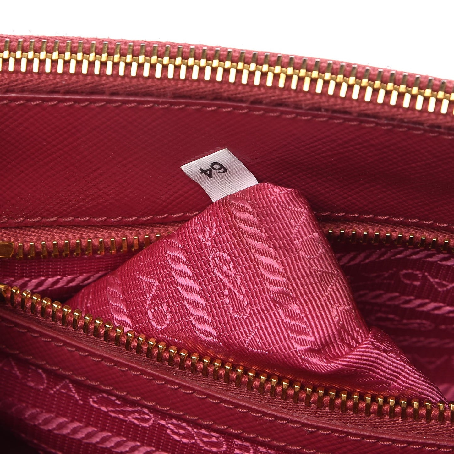Saffiano Vernice Mini Galleria Double Zip Tote Peonia