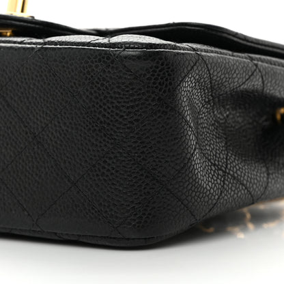 Chanel Caviar Quilted Mini Square Flap Black 10 of 15