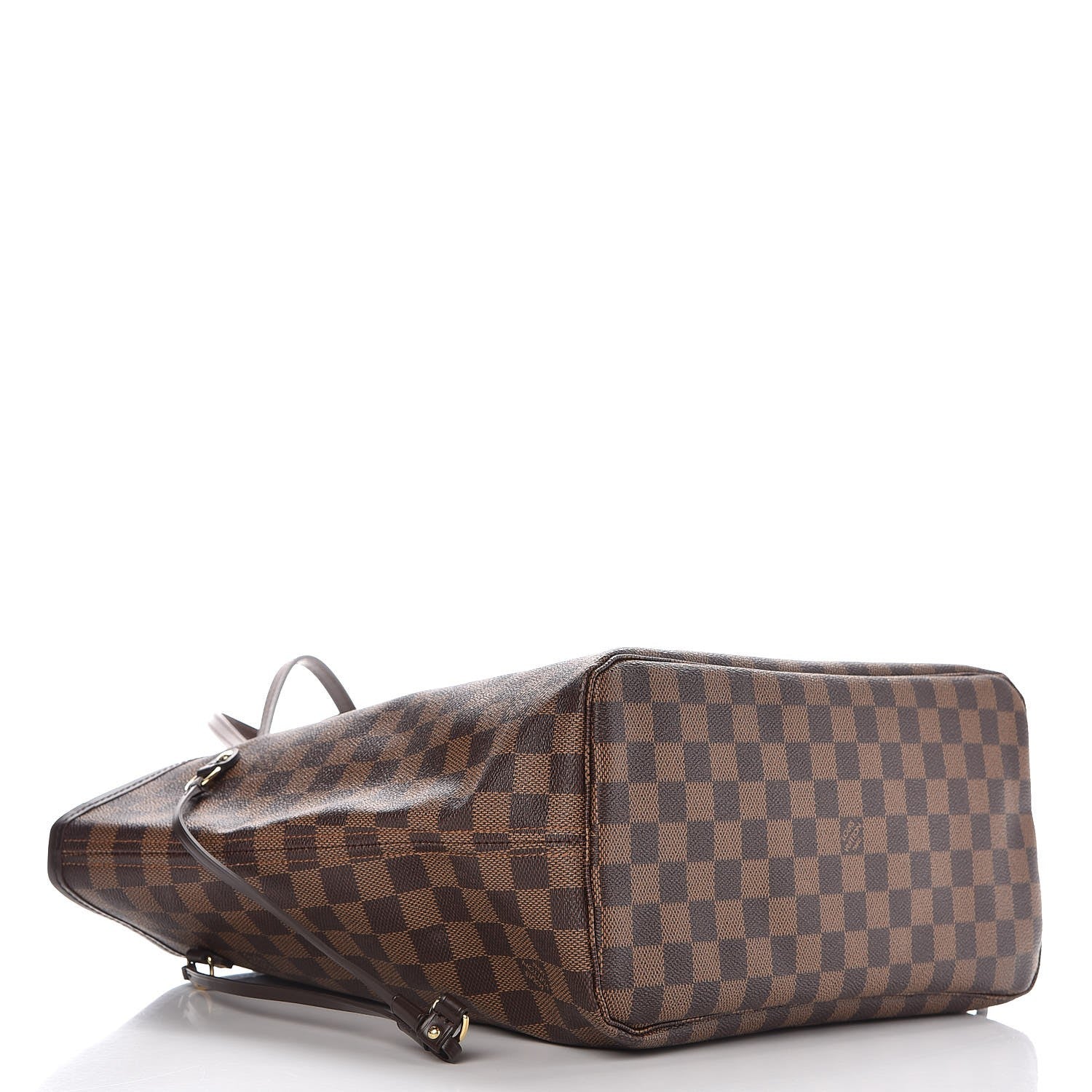 Louis Vuitton Damier Ebene Neo Neverfull MM Rose Ballerine 5 of 9