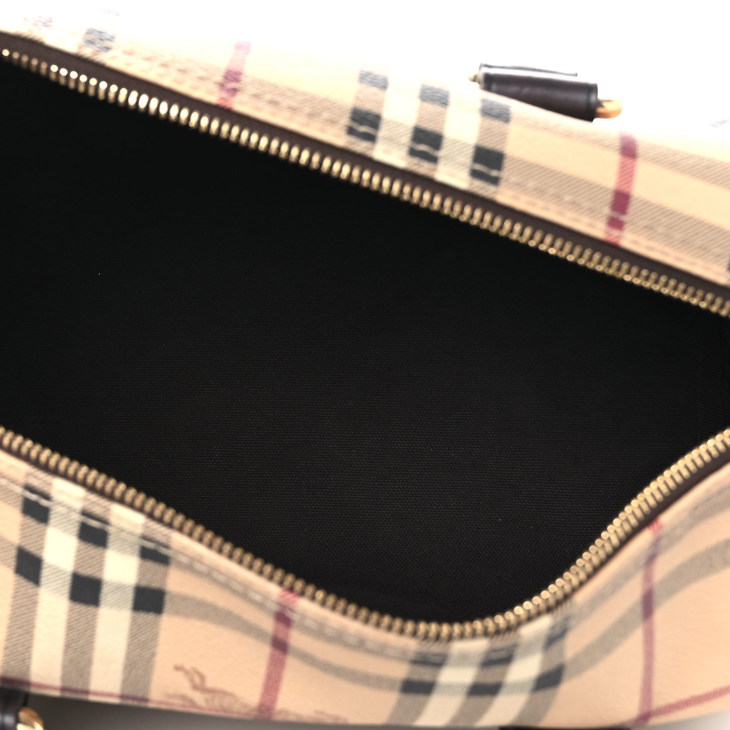 Haymarket Check Small Chester Bowling Bag Chocolate