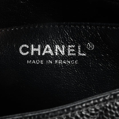 Chanel Caviar Jumbo Single Flap Black 6 of 7