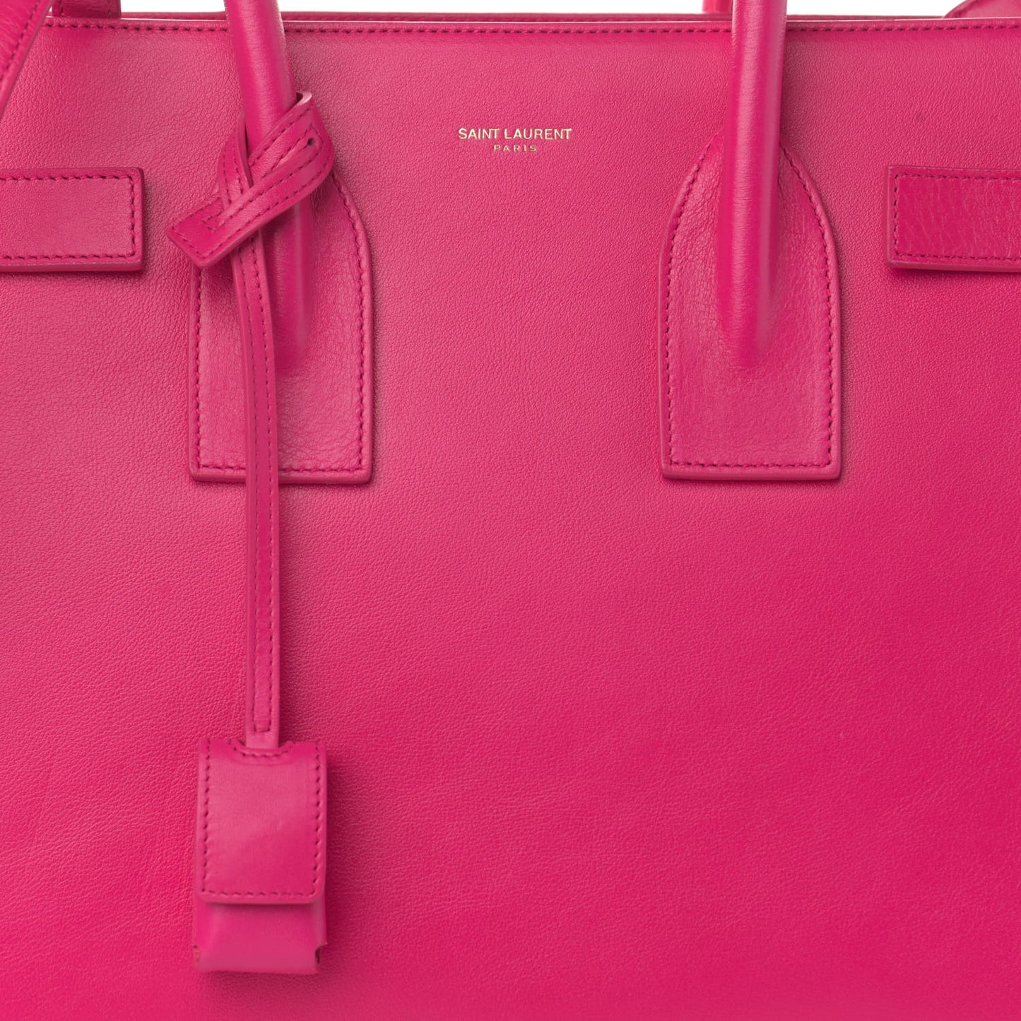 Calfskin Small Sac De Jour Lipstick Fuchsia
