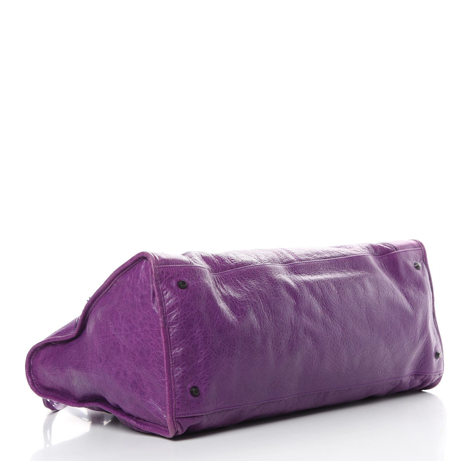 Balenciaga Agneau Classic Hardware Work Ultraviolet 4 of 14