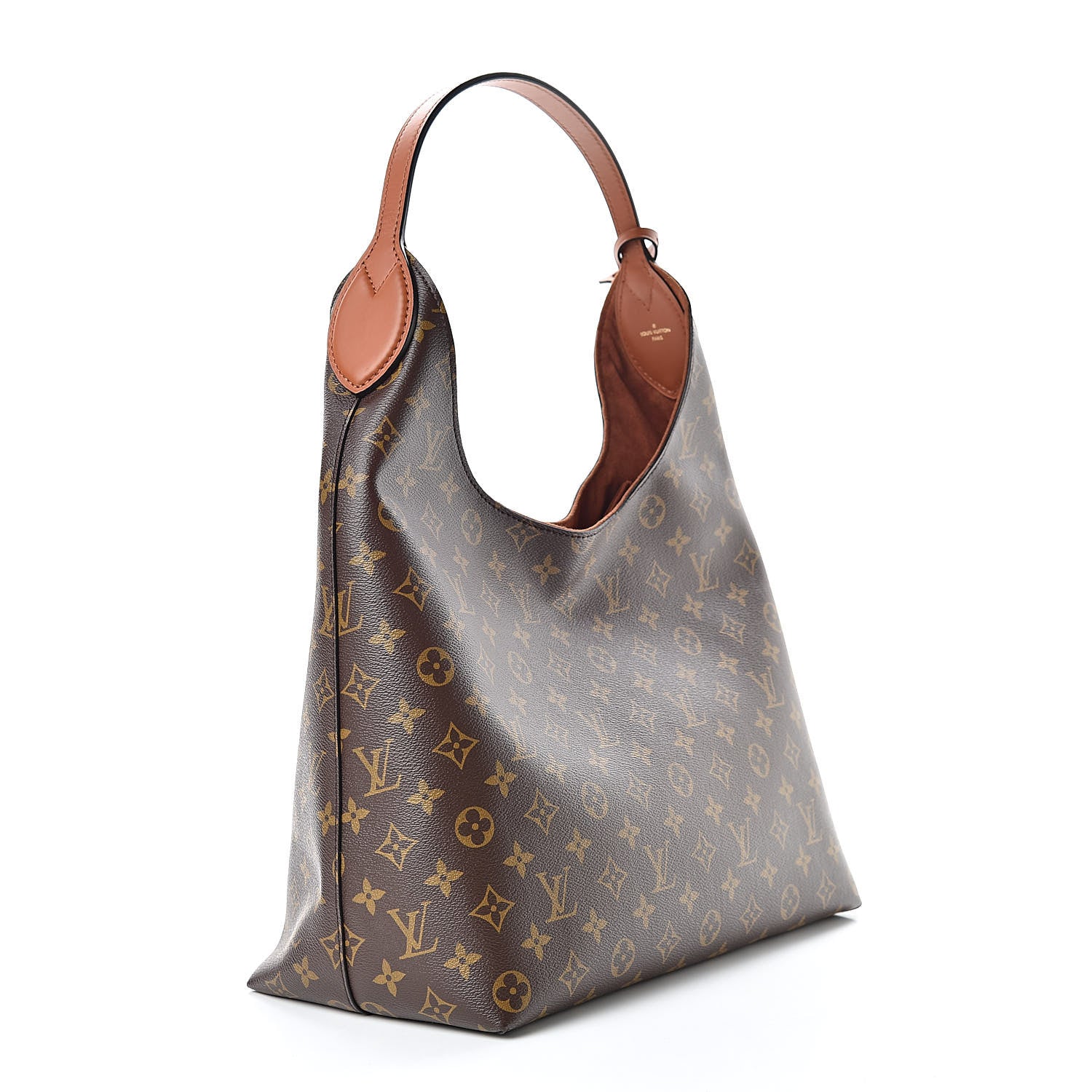 Louis Vuitton Monogram Flower Hobo Caramel 3 of 11