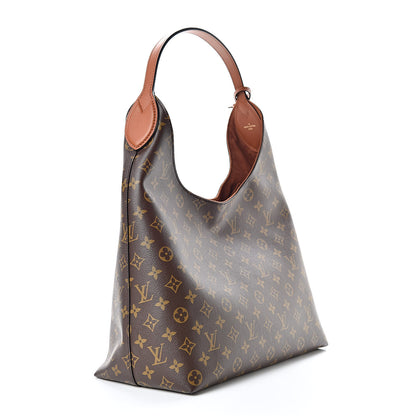 Louis Vuitton Monogram Flower Hobo Caramel 3 of 11