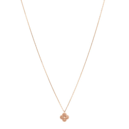 Van Cleef & Arpels 18K Rose Gold Sweet Alhambra Pendant Necklace 1 of 6